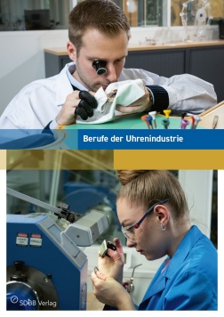 Faltblatt Die Berufe der Uhrenindustrie